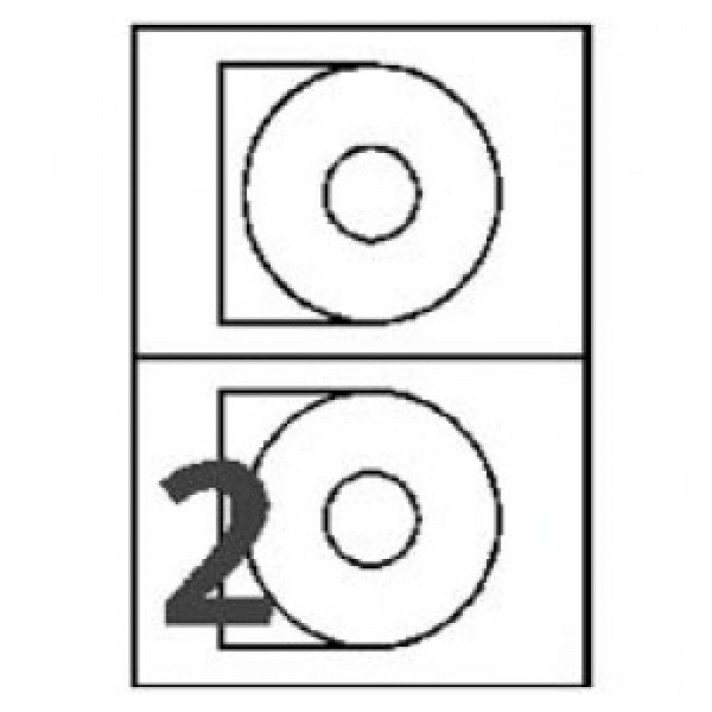 Avery L7660 CD Labels (100 shts) [Your online shop for Ecommerce Packaging Supplies!]